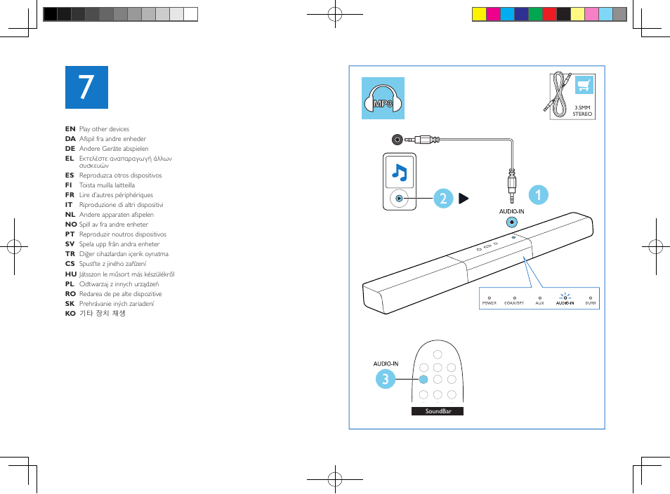 Philips Barre de son User Manual | Page 11 / 12