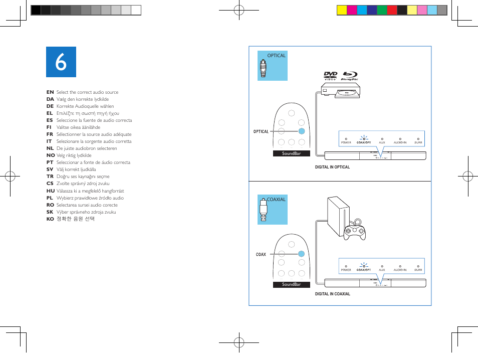 Philips Barre de son User Manual | Page 9 / 12