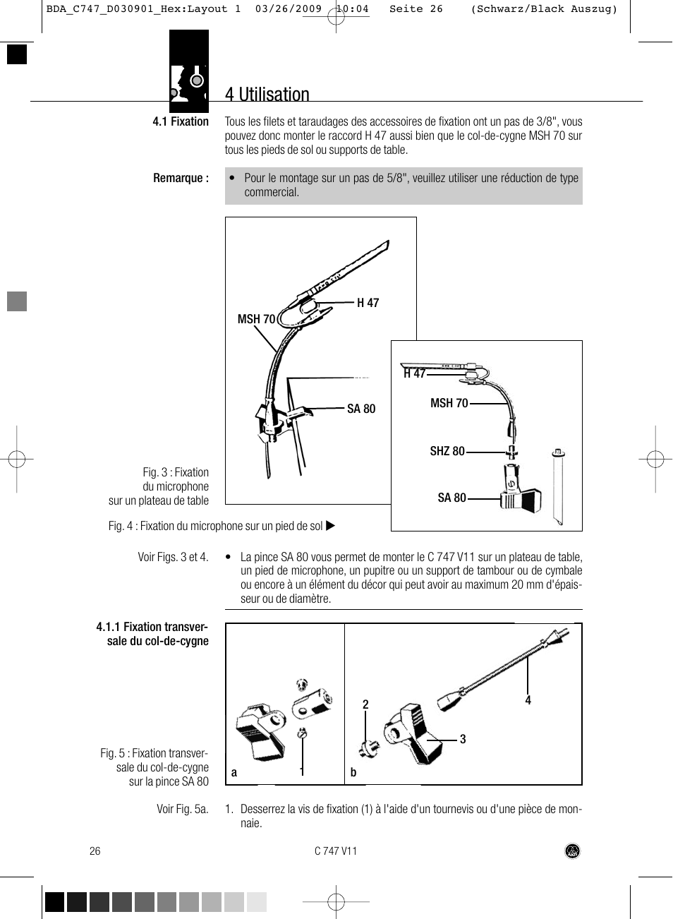 4 utilisation | AKG Acoustics C747 V11 User Manual | Page 26 / 64