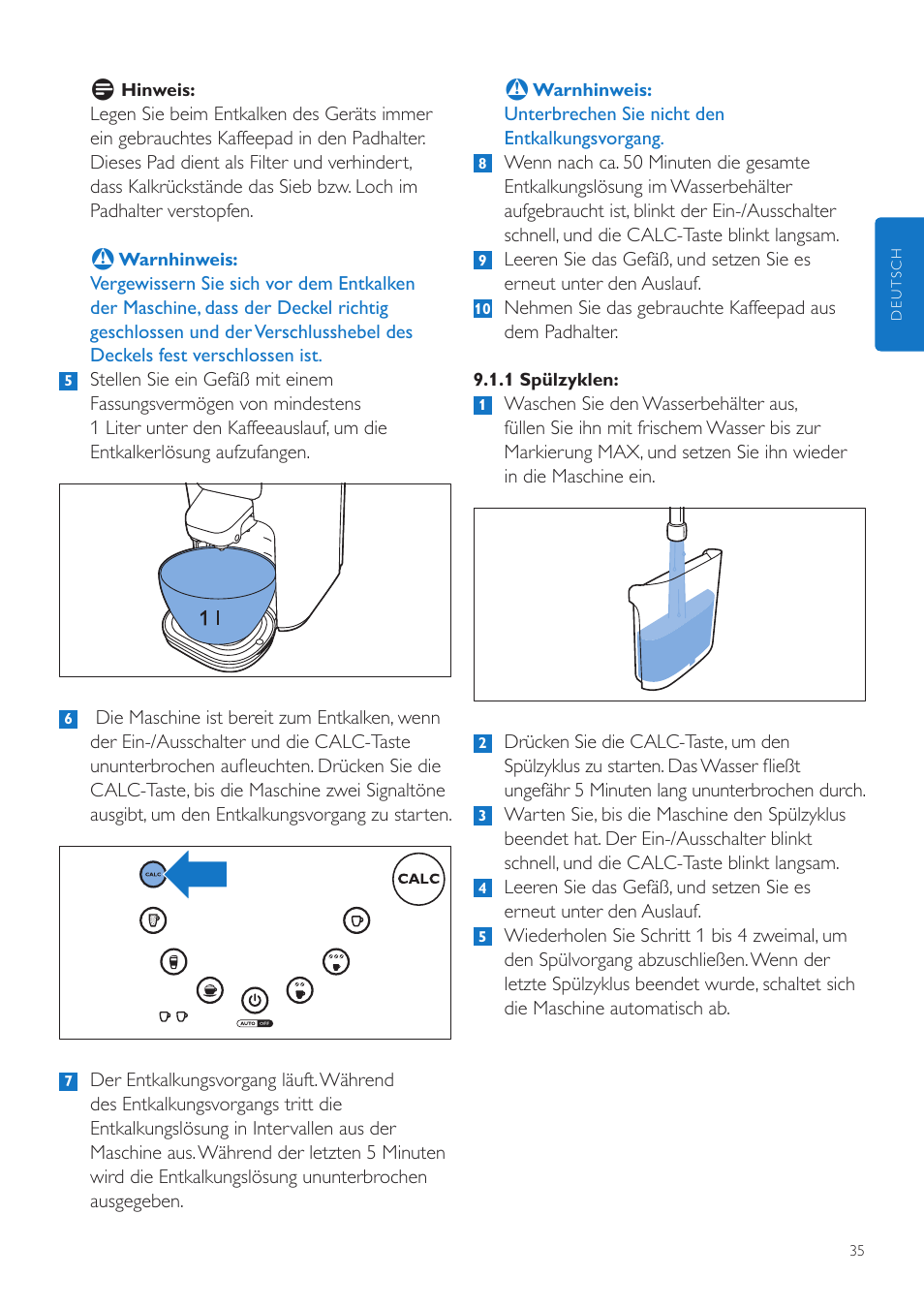 Philips SENSEO® Latte Duo Machine à café à dosettes User Manual | Page 35 / 76