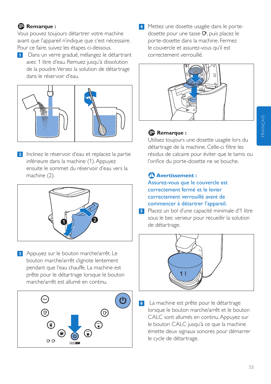 Philips SENSEO® Latte Duo Machine à café à dosettes User Manual | Page 53 / 76