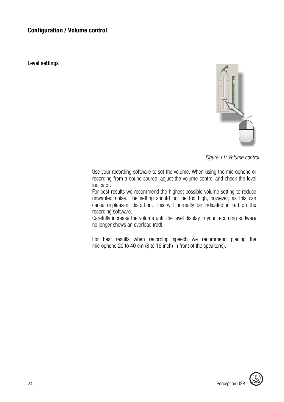 AKG Acoustics PERCEPTION 120 User Manual | Page 24 / 85