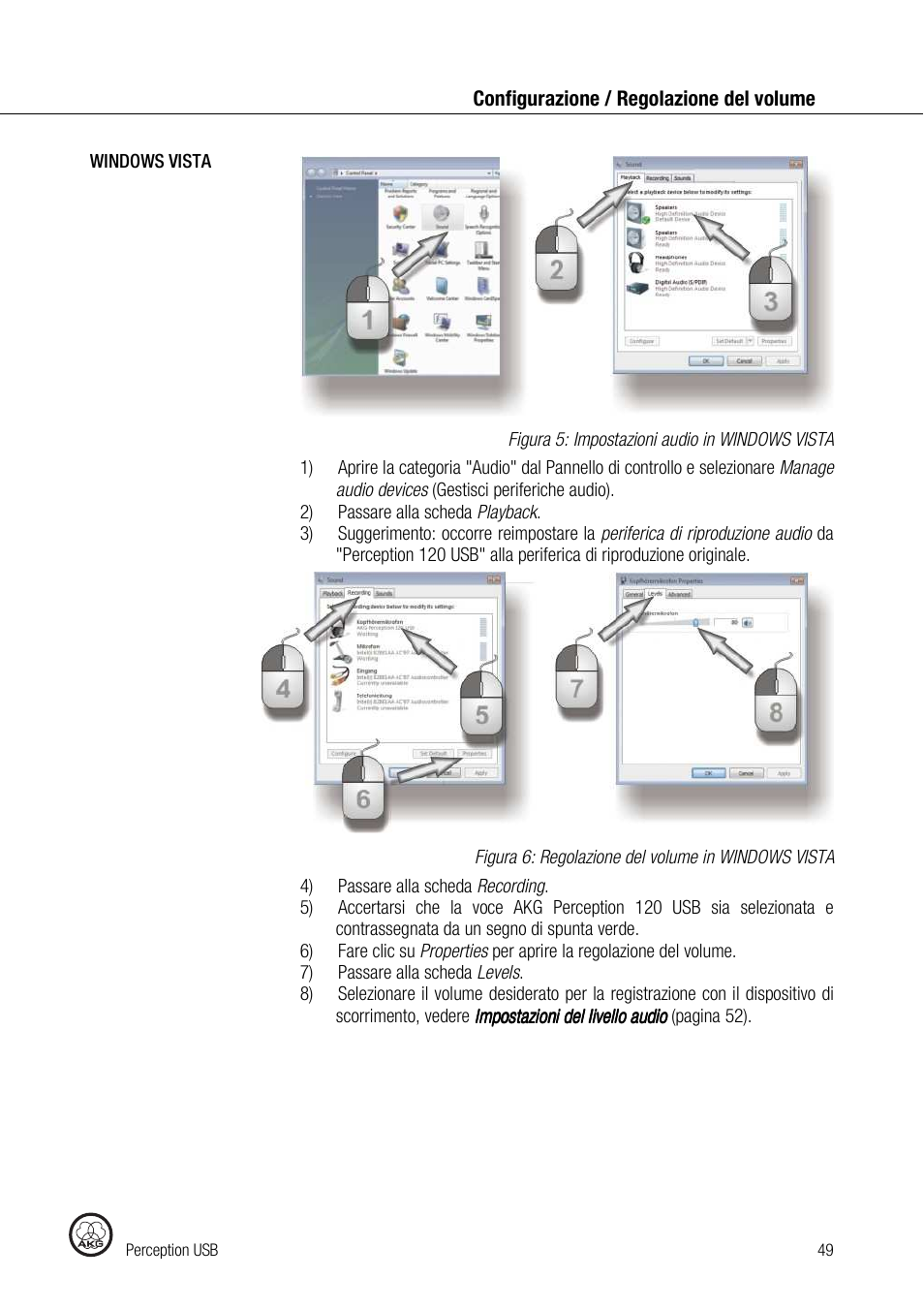 AKG Acoustics PERCEPTION 120 User Manual | Page 49 / 85