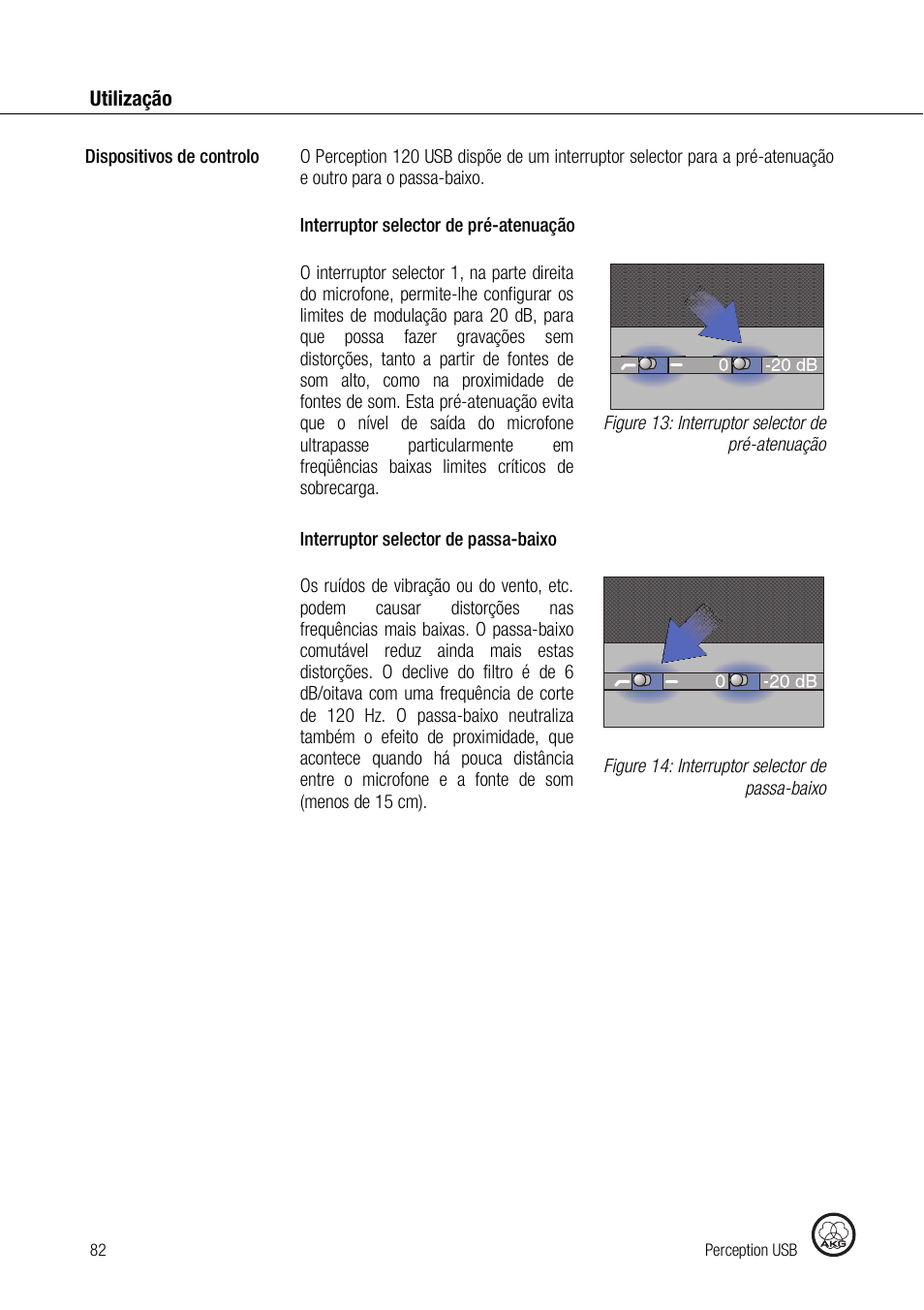 AKG Acoustics PERCEPTION 120 User Manual | Page 82 / 85