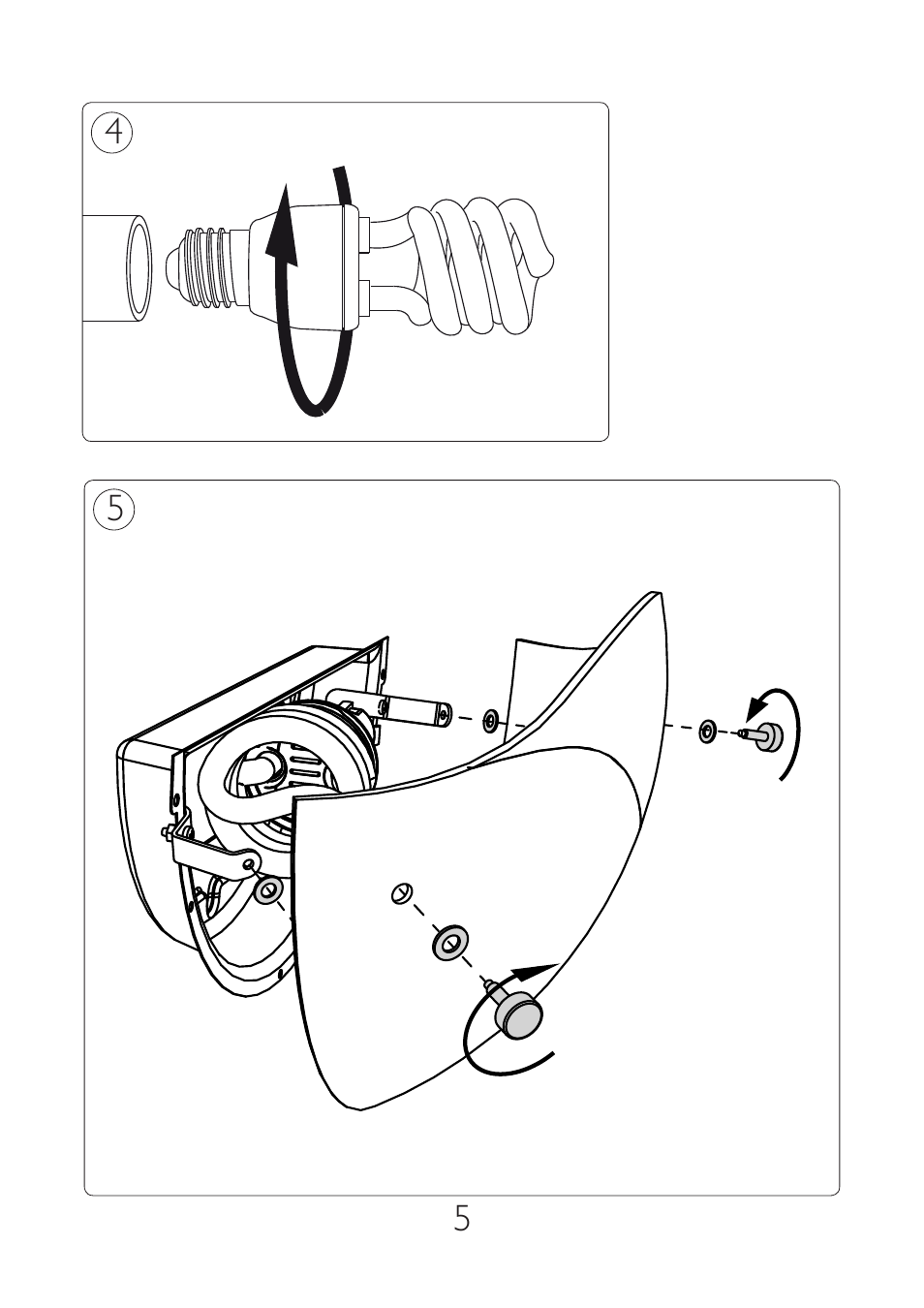 Philips myLiving Applique murale User Manual | Page 5 / 8