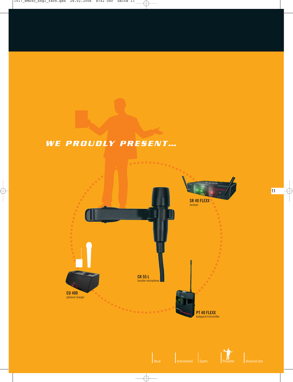AKG Acoustics WMS 40 PRO User Manual | Page 11 / 16