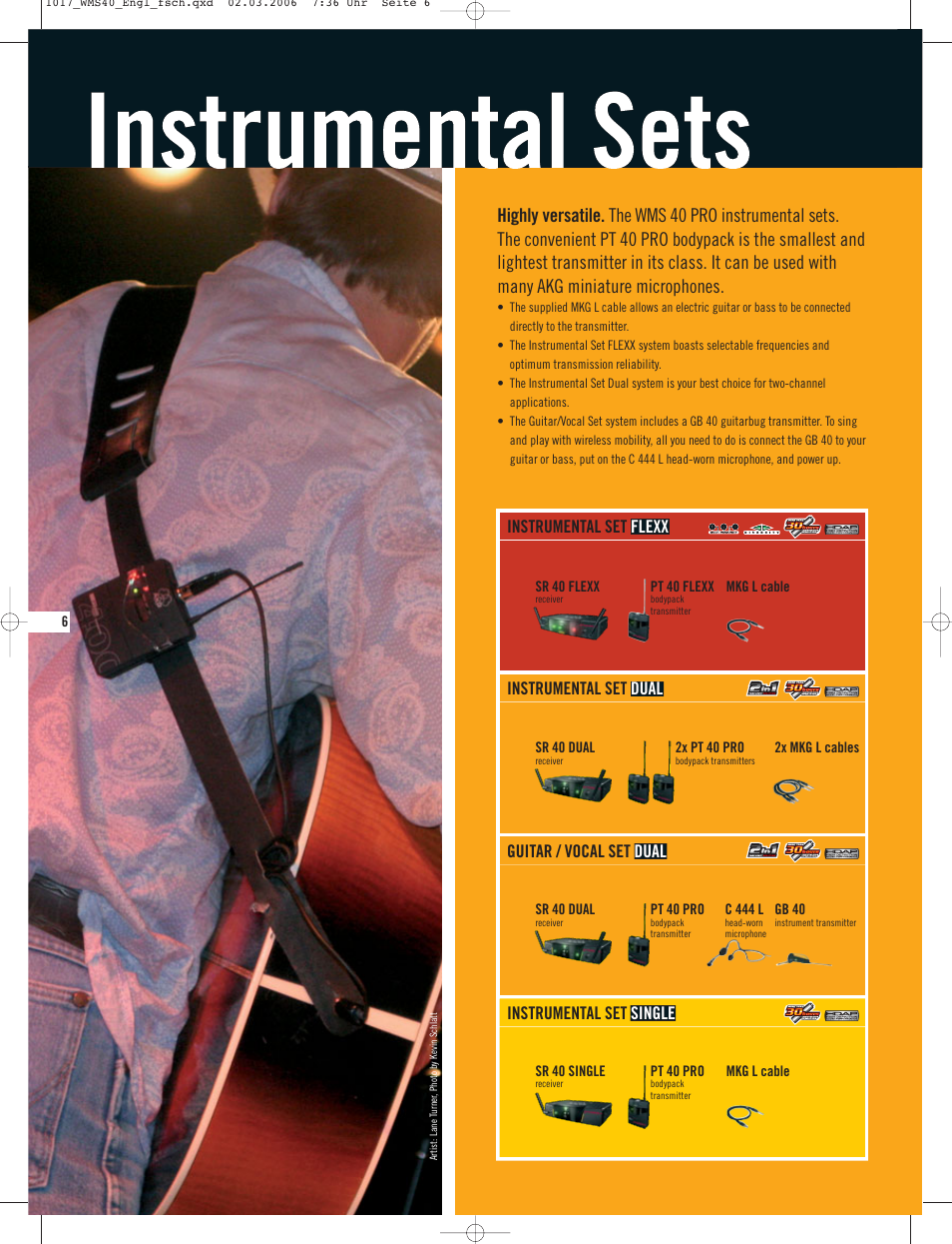 AKG Acoustics WMS 40 PRO User Manual | Page 6 / 16