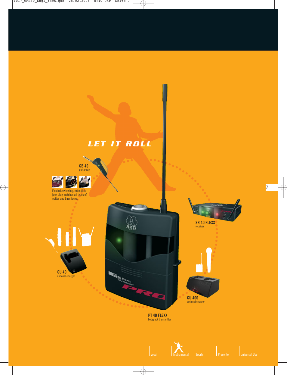 AKG Acoustics WMS 40 PRO User Manual | Page 7 / 16