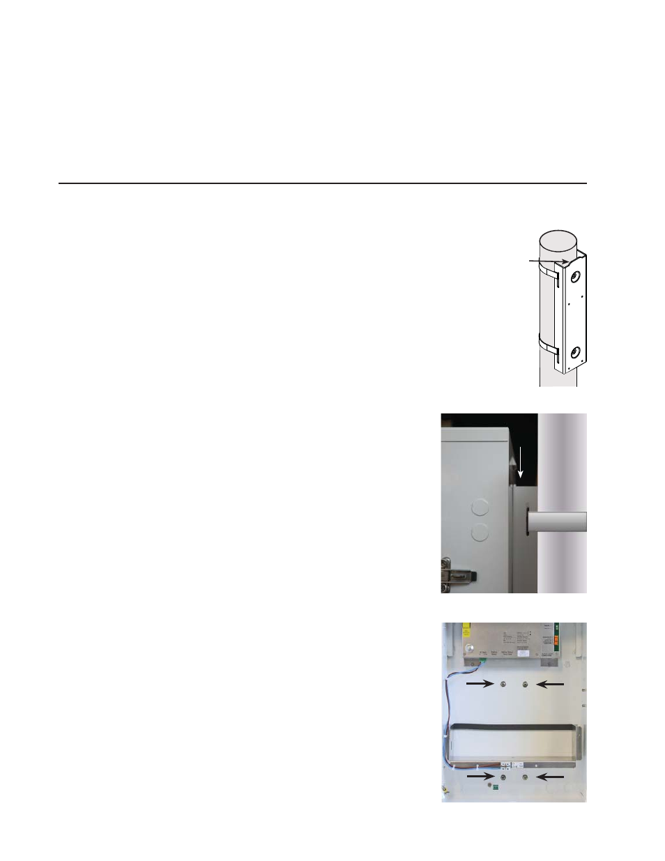 3 enclosure installation, steel or concrete pole | Alpha Technologies FLEXNET POWER MPS48-7M User Manual | Page 16 / 27