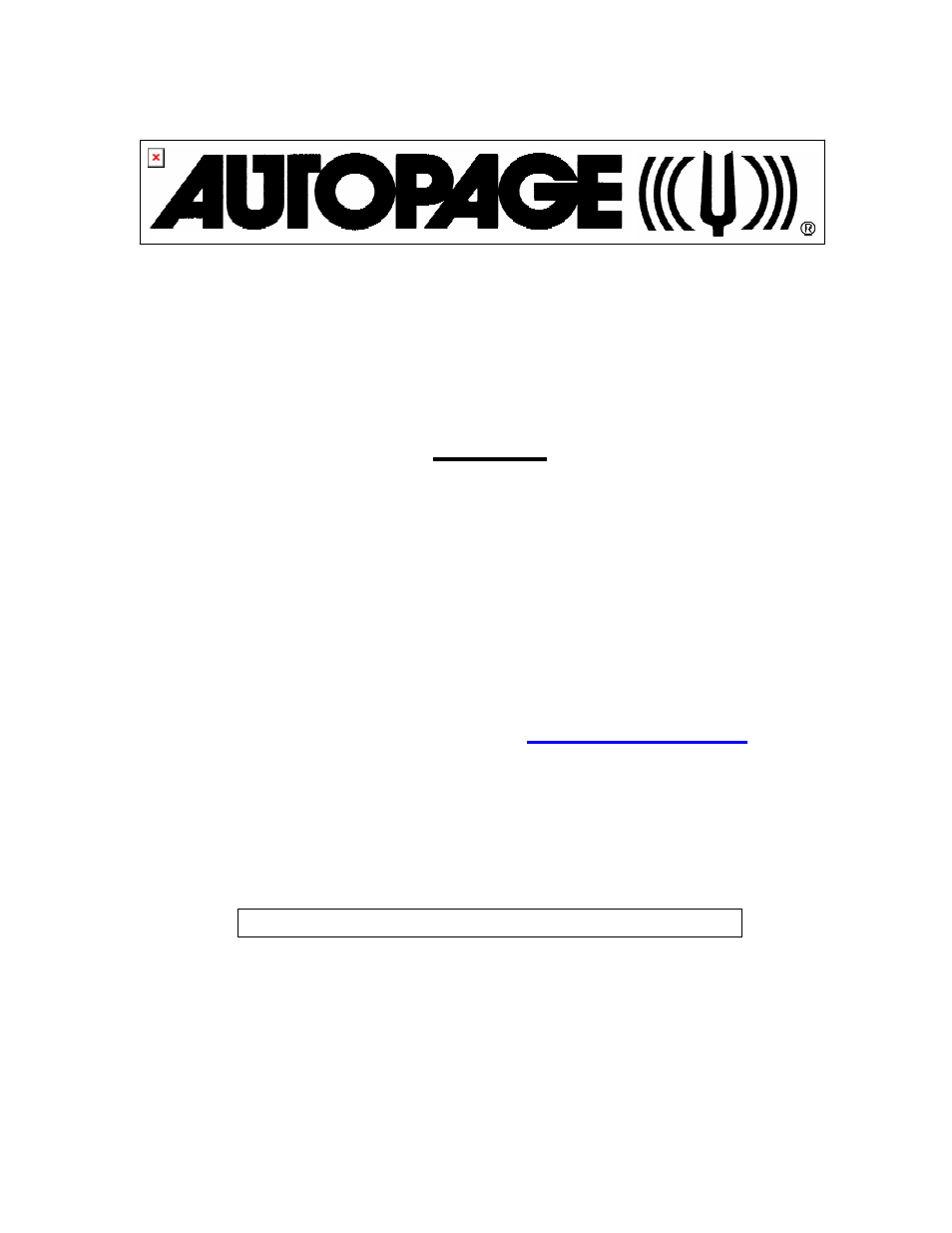 Auto Page RF-225 User Manual | 8 pages