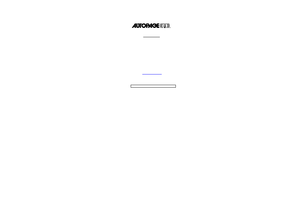 AutoPage RS-727LCD User Manual | 25 pages