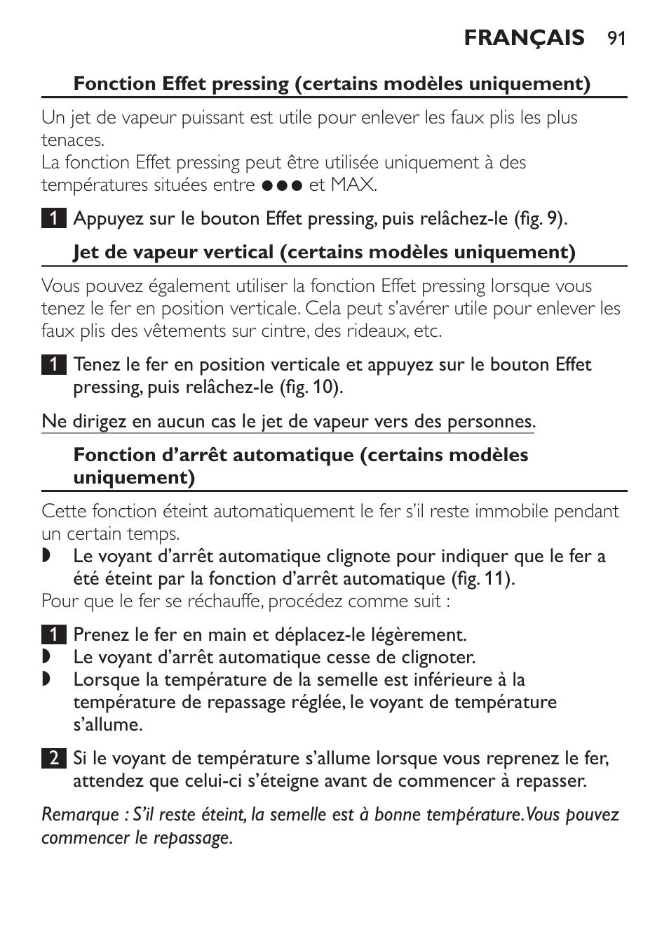 Philips 1900 series Fer vapeur User Manual | Page 91 / 176