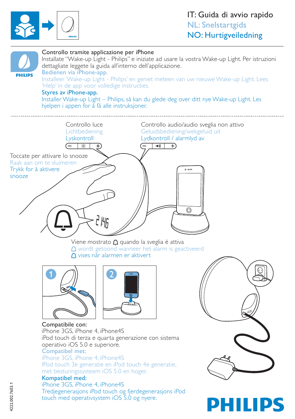 Philips Éveil Lumière User Manual | Page 3 / 4