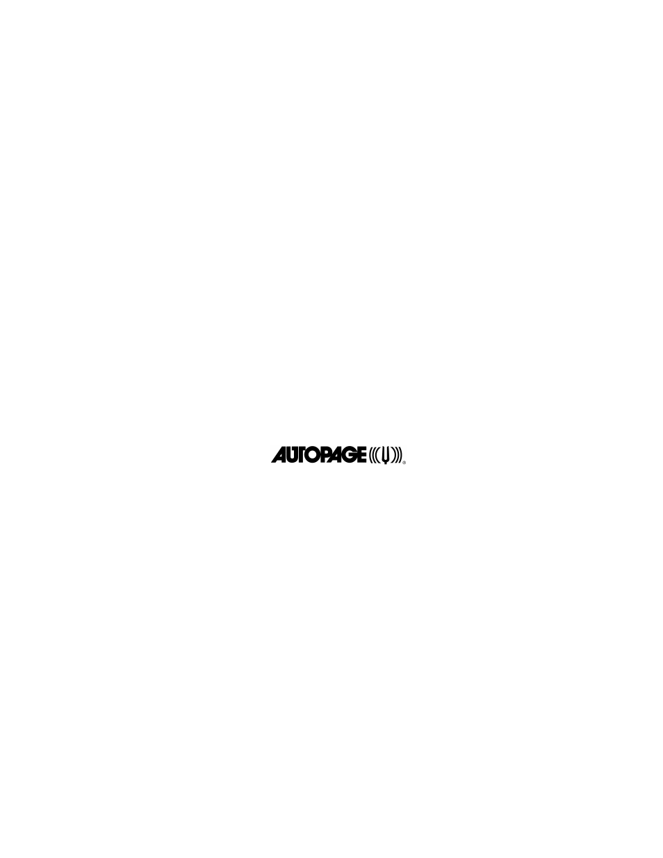Auto Page Professional Vehicle Security System RF-420LCD User Manual | Page 13 / 13