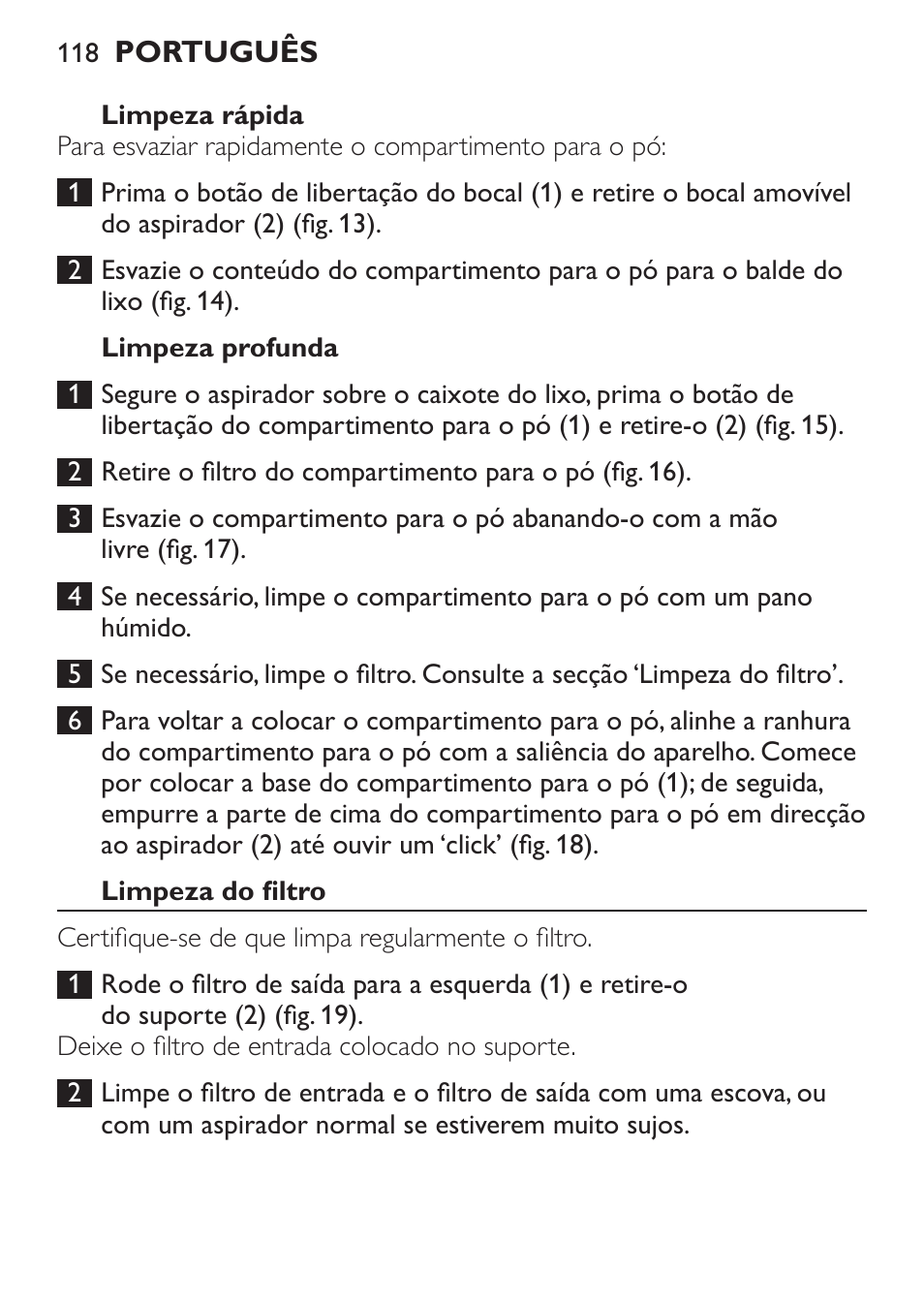 Philips MiniVac Aspirateur à main User Manual | Page 118 / 148