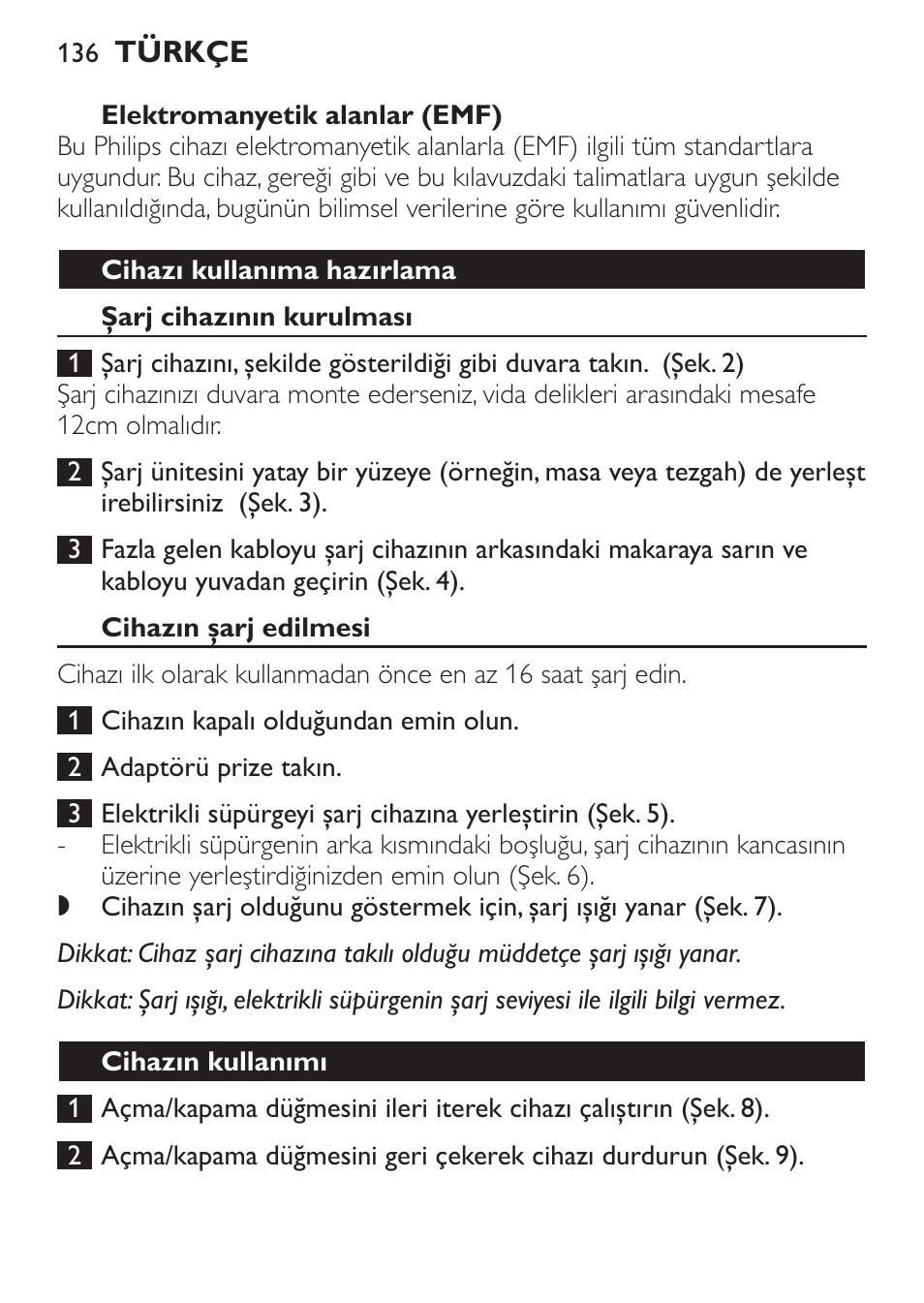 Philips MiniVac Aspirateur à main User Manual | Page 136 / 148