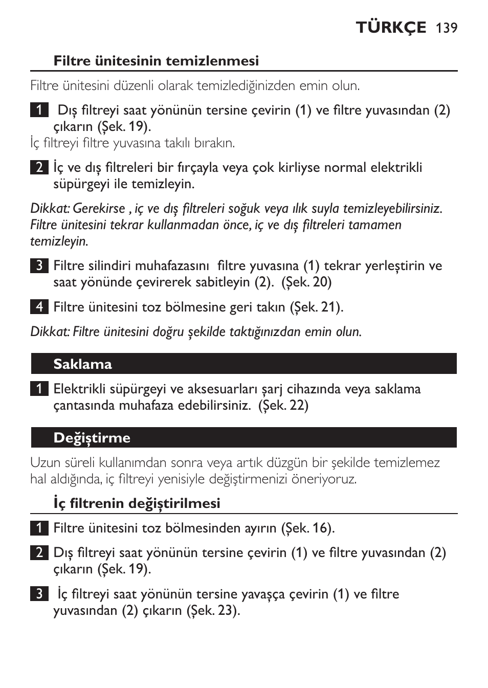 Philips MiniVac Aspirateur à main User Manual | Page 139 / 148