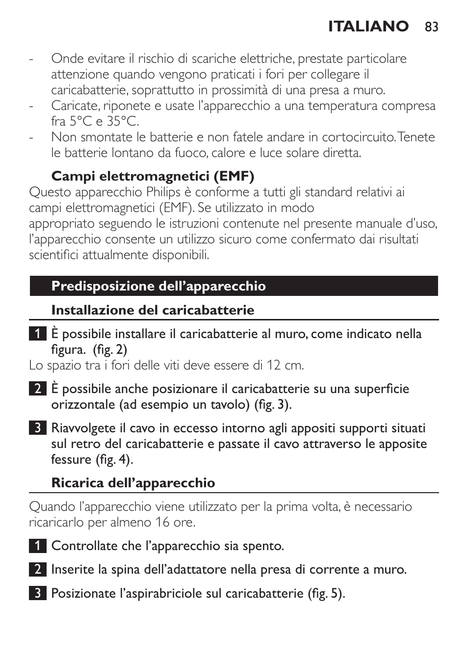 Philips MiniVac Aspirateur à main User Manual | Page 83 / 148