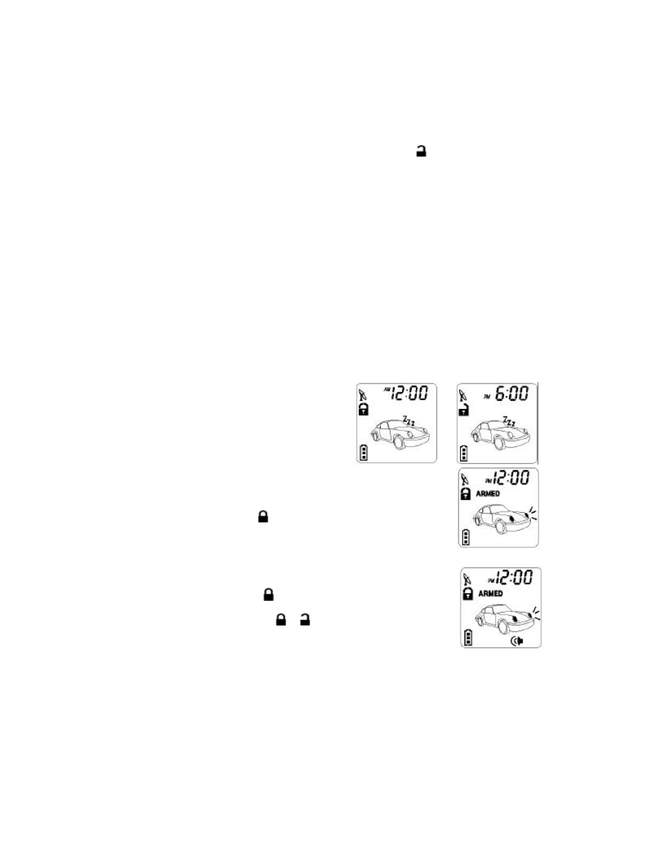 Panic function | Auto Page RF-520LCD User Manual | Page 8 / 19