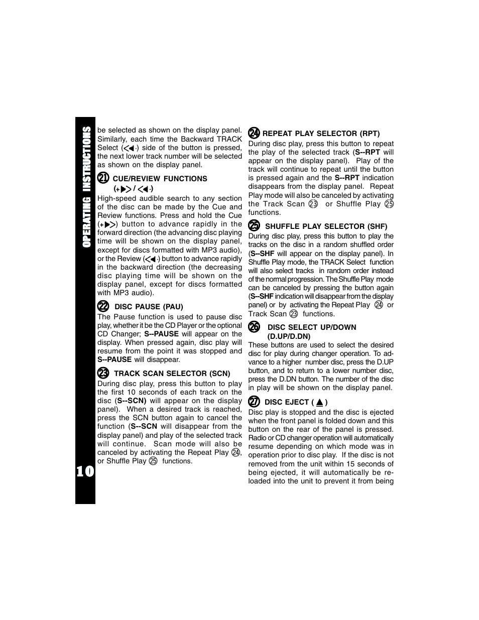 Auto Page ACD-94 User Manual | Page 10 / 24