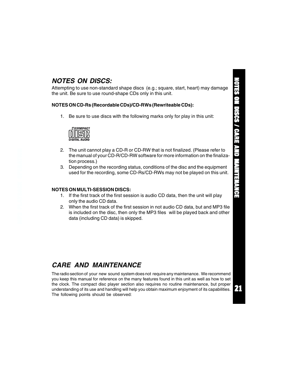 Auto Page ACD-94 User Manual | Page 21 / 24