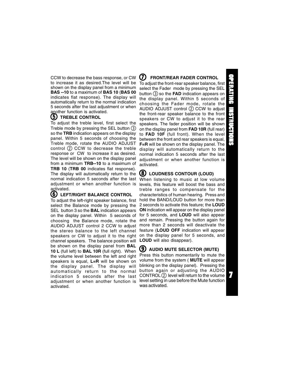 Auto Page ACD-94 User Manual | Page 7 / 24