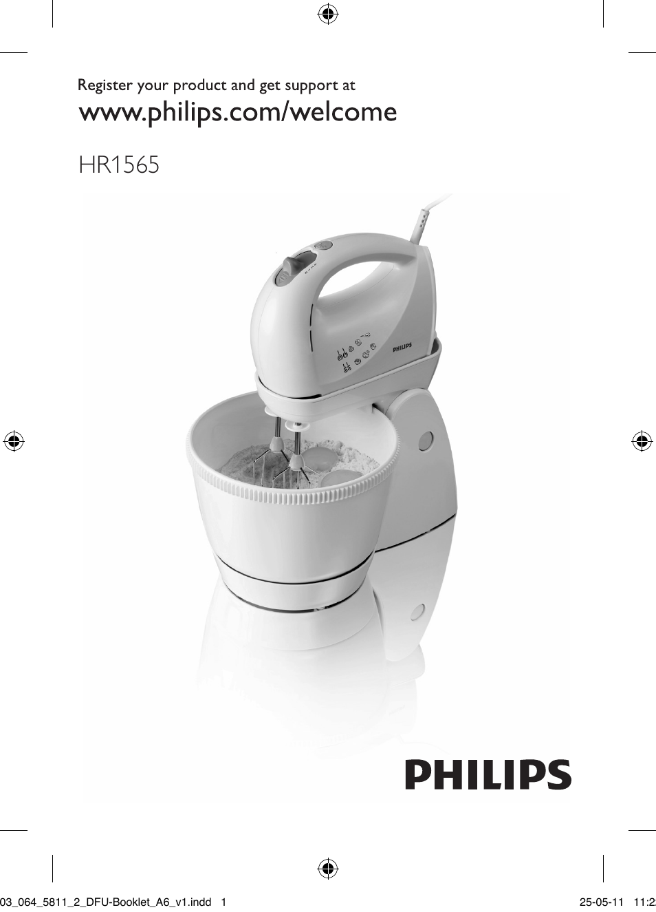 Philips Standmixer User Manual | 120 pages