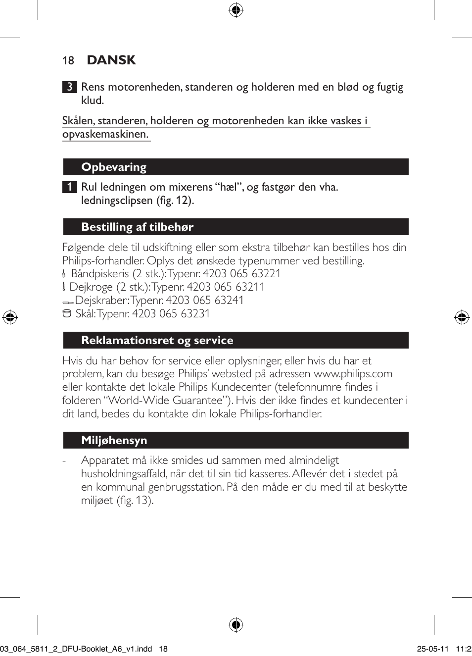 Philips Standmixer User Manual | Page 18 / 120