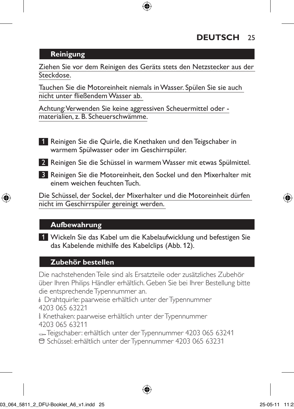 Philips Standmixer User Manual | Page 25 / 120