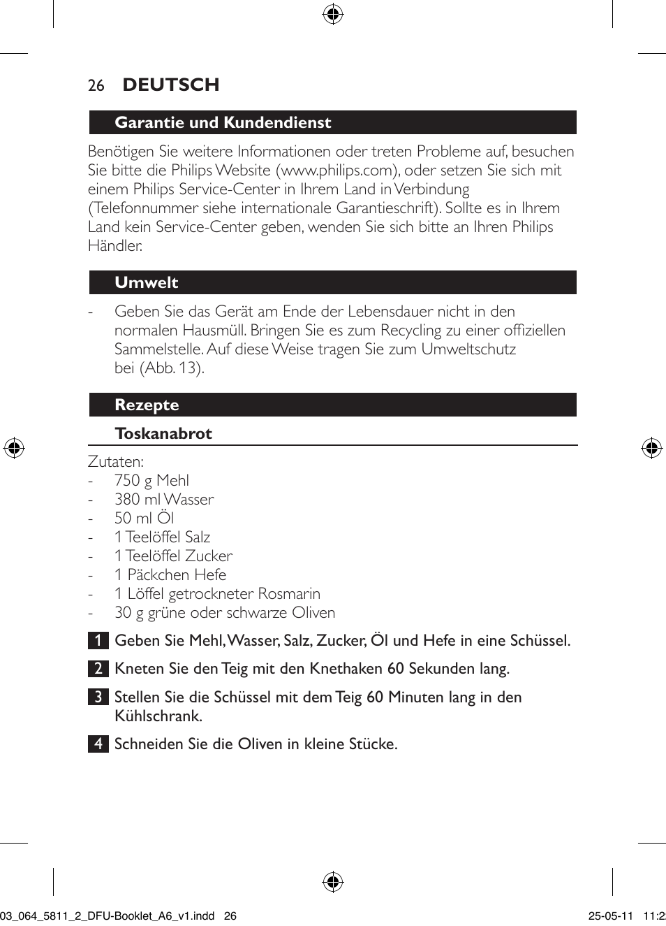 Philips Standmixer User Manual | Page 26 / 120