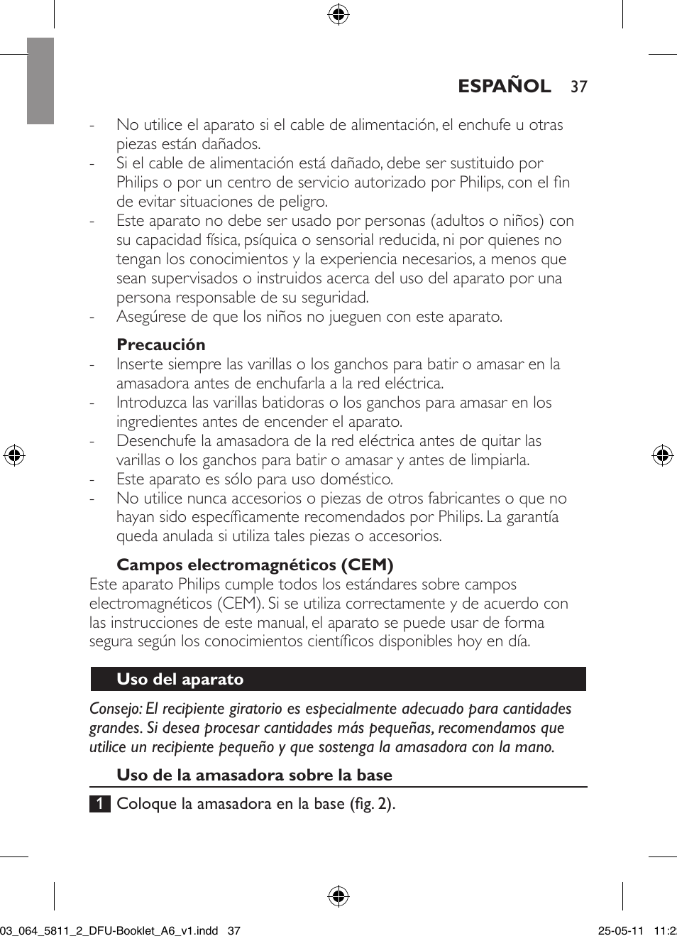Philips Standmixer User Manual | Page 37 / 120