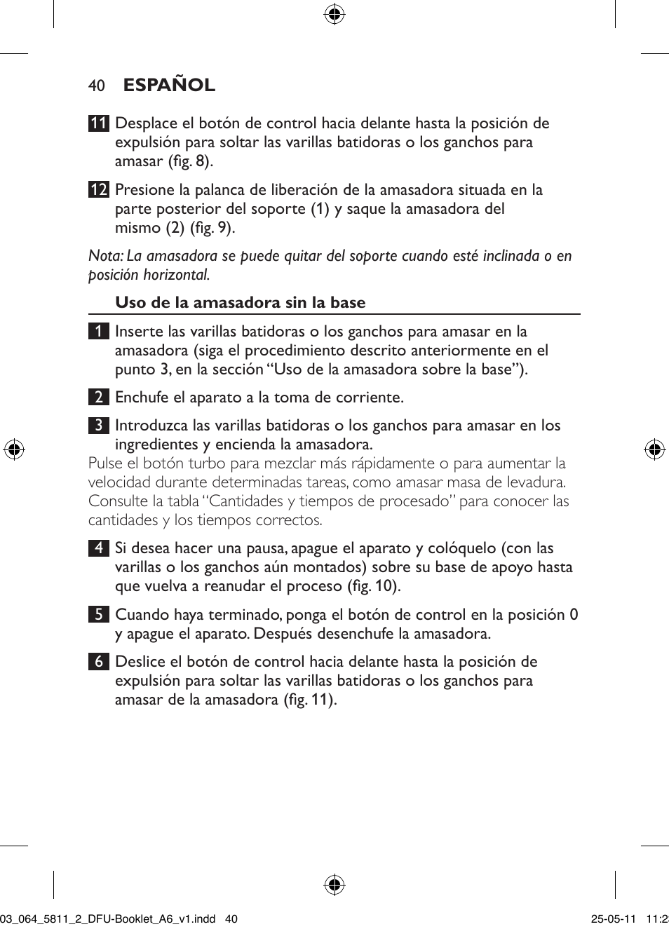 Philips Standmixer User Manual | Page 40 / 120