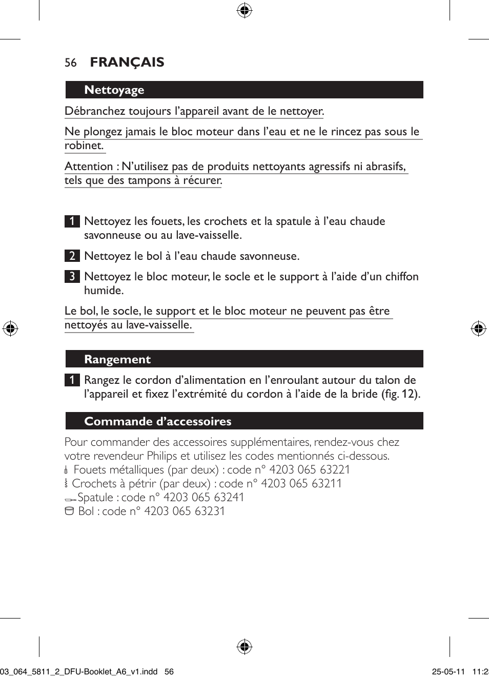 Philips Standmixer User Manual | Page 56 / 120