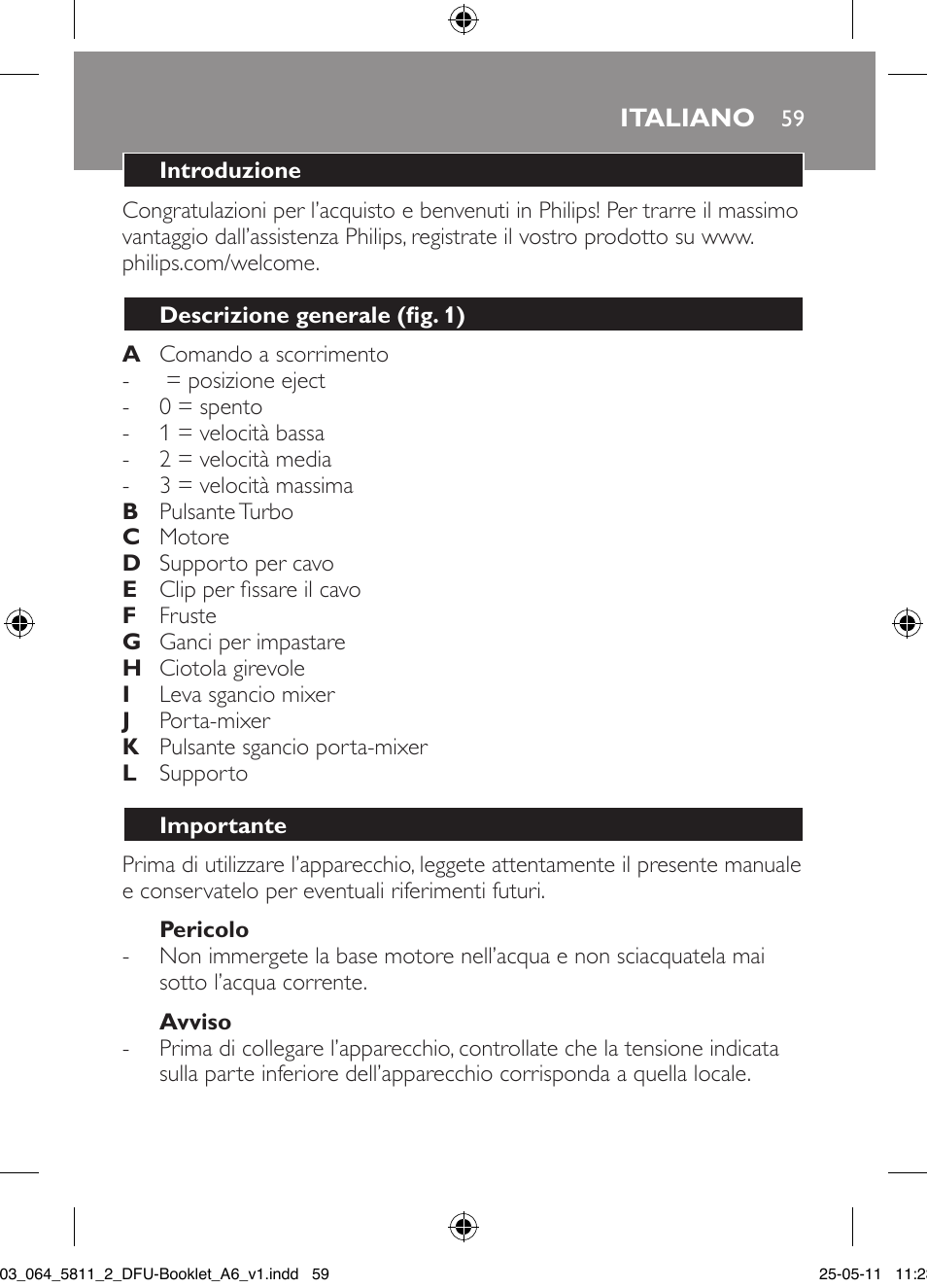 Philips Standmixer User Manual | Page 59 / 120