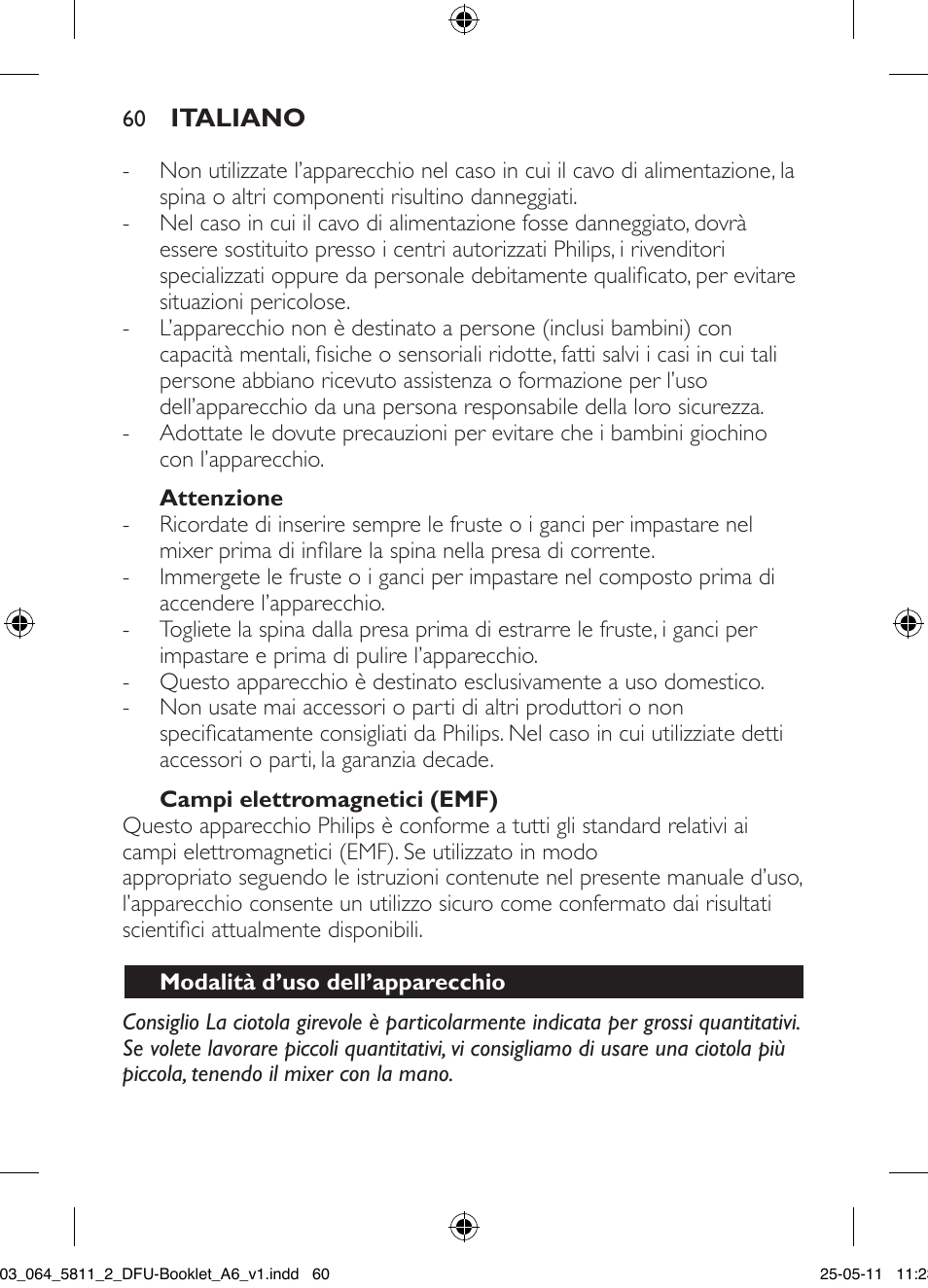 Philips Standmixer User Manual | Page 60 / 120