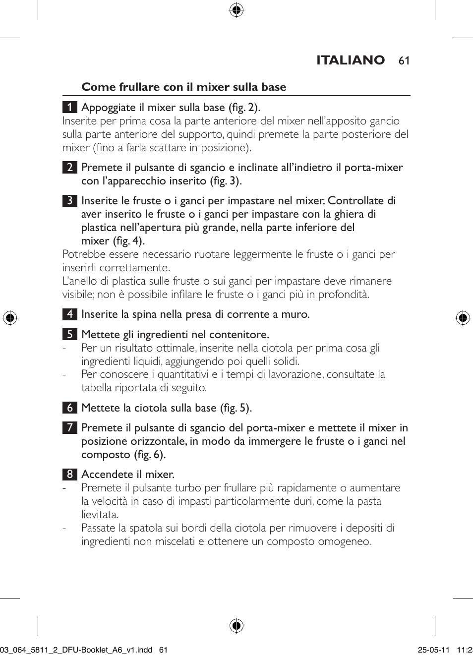 Philips Standmixer User Manual | Page 61 / 120