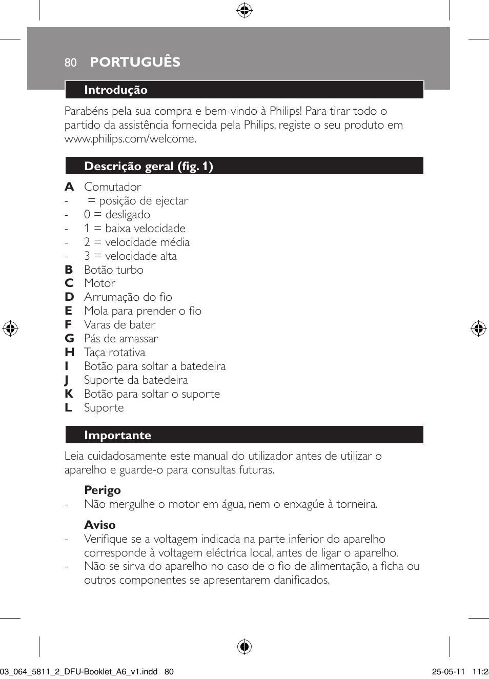 Philips Standmixer User Manual | Page 80 / 120