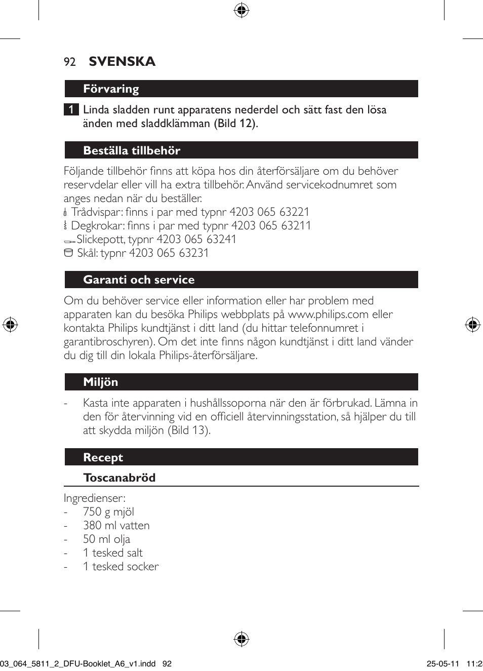 Philips Standmixer User Manual | Page 92 / 120