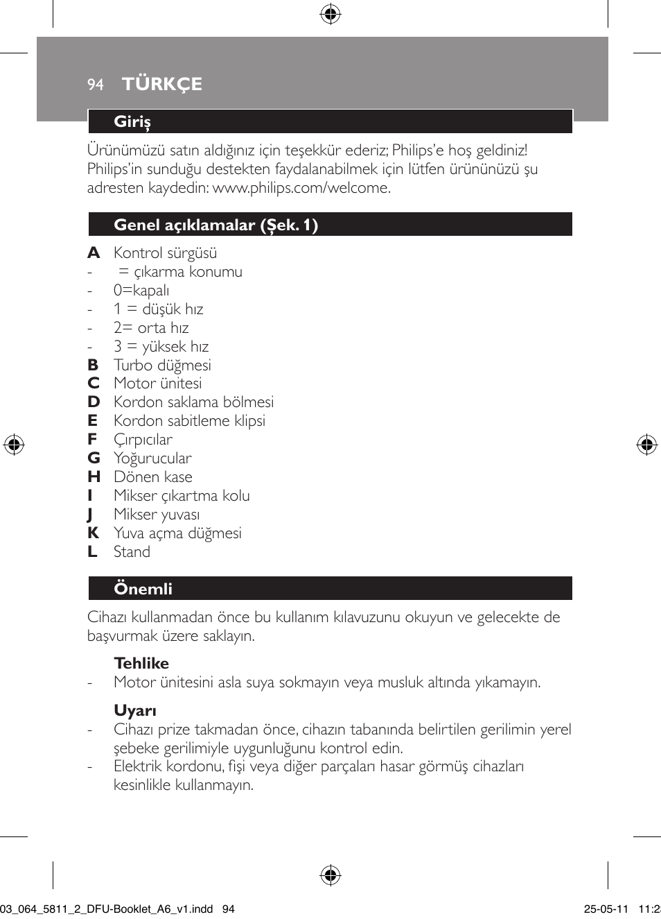 Philips Standmixer User Manual | Page 94 / 120