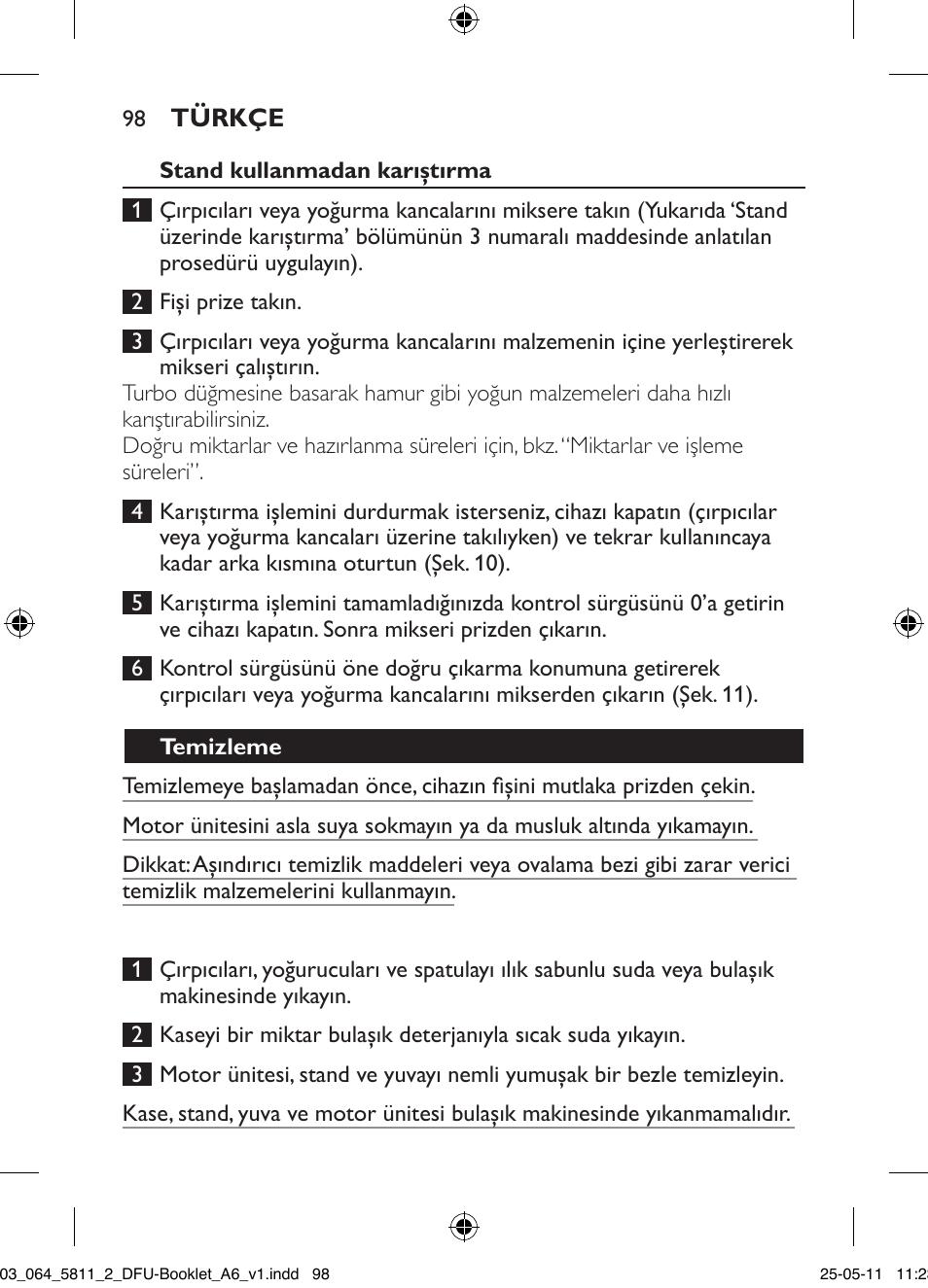 Philips Standmixer User Manual | Page 98 / 120