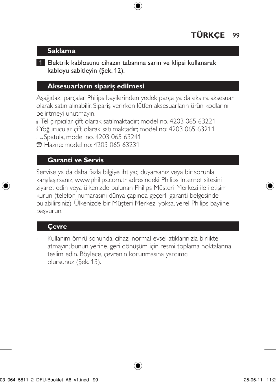 Philips Standmixer User Manual | Page 99 / 120