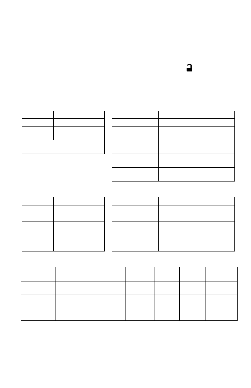 Chirp indicator, Parking lights | AutoPage C3-RS665 User Manual | Page 5 / 13