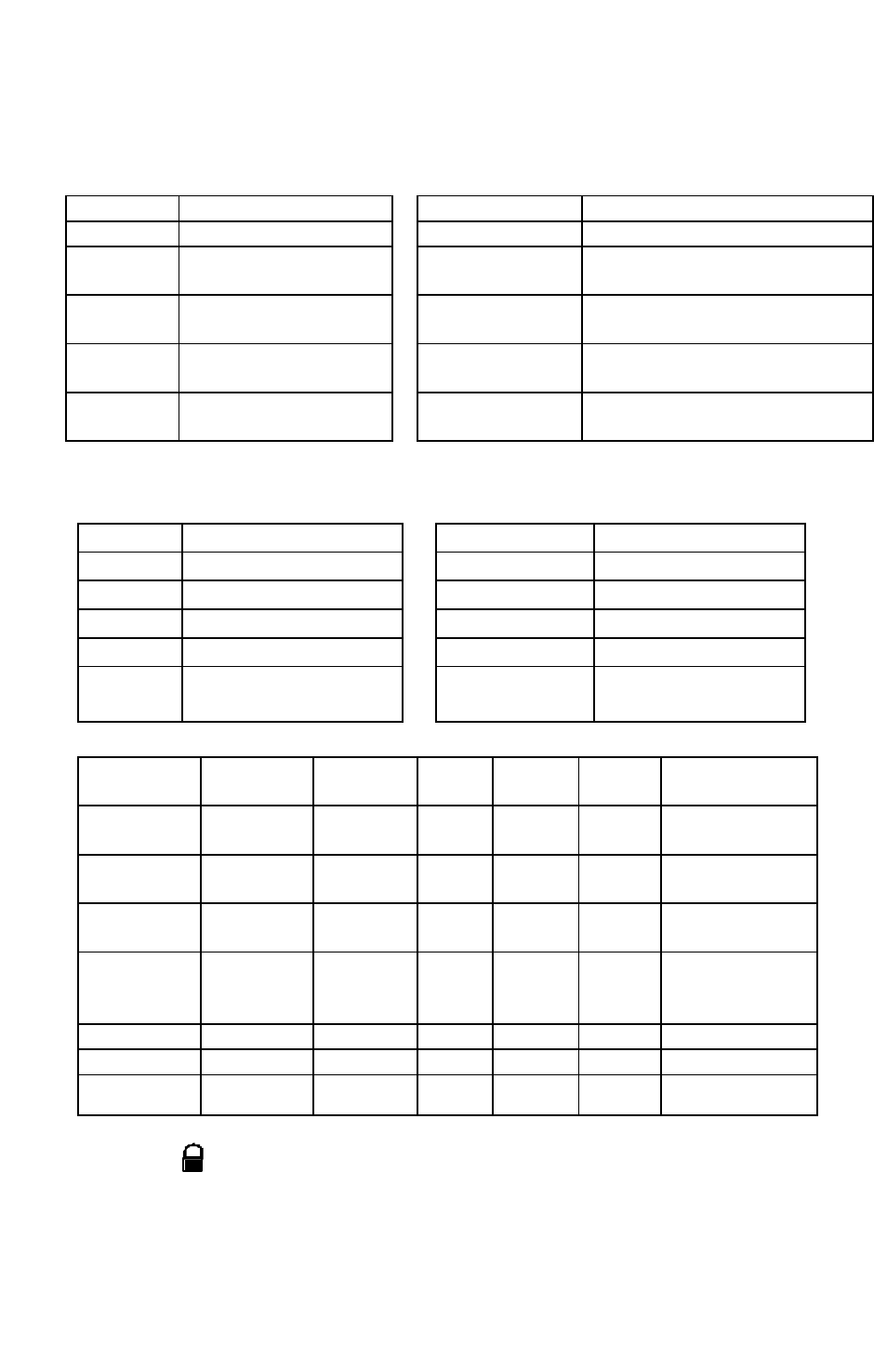 F. alarm operating condition | Auto Page autopage RS-850lcd User Manual | Page 6 / 31