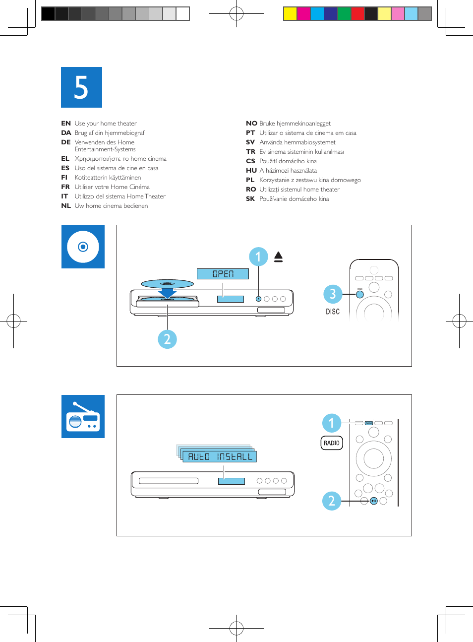 Philips 5.1 Home Entertainment-System User Manual | Page 8 / 12