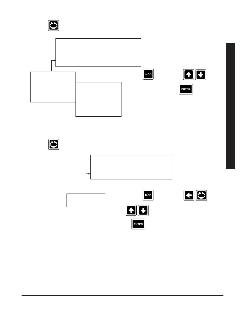 Ax2 alarm type off, Ax2 time base per sec | Anderson Manufacturing AV-9000 User Manual | Page 124 / 321