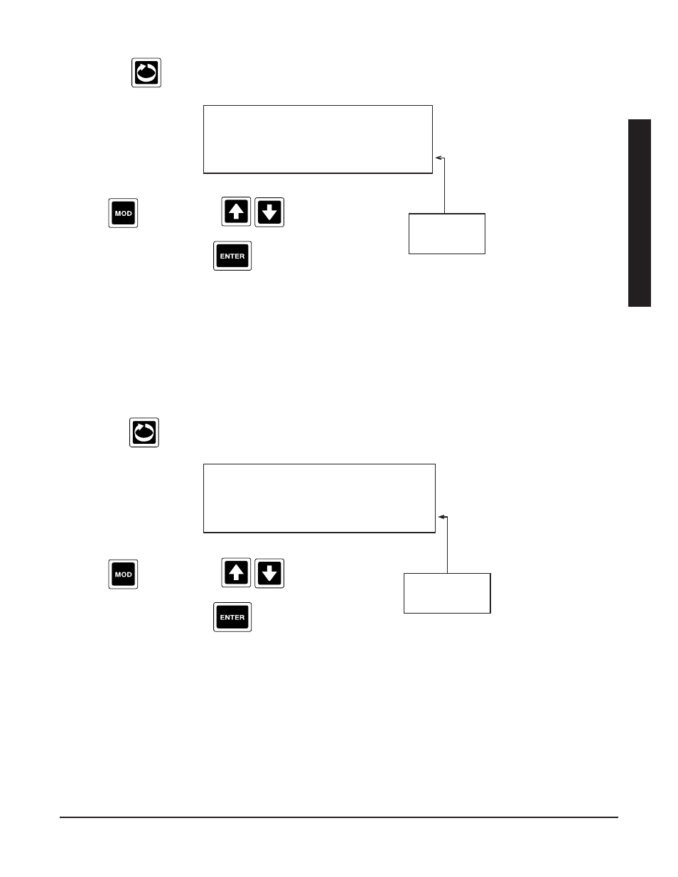 Rx zone 2 high division 0, Rx scale 1 interval 10 divisions | Anderson Manufacturing AV-9000 User Manual | Page 136 / 321