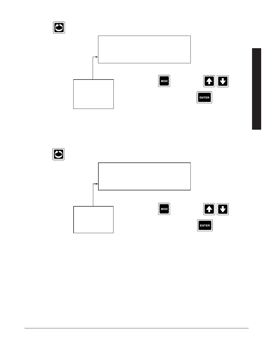Tx totalizer preset -1 units, Tx low flow cutoff 0 units | Anderson Manufacturing AV-9000 User Manual | Page 144 / 321