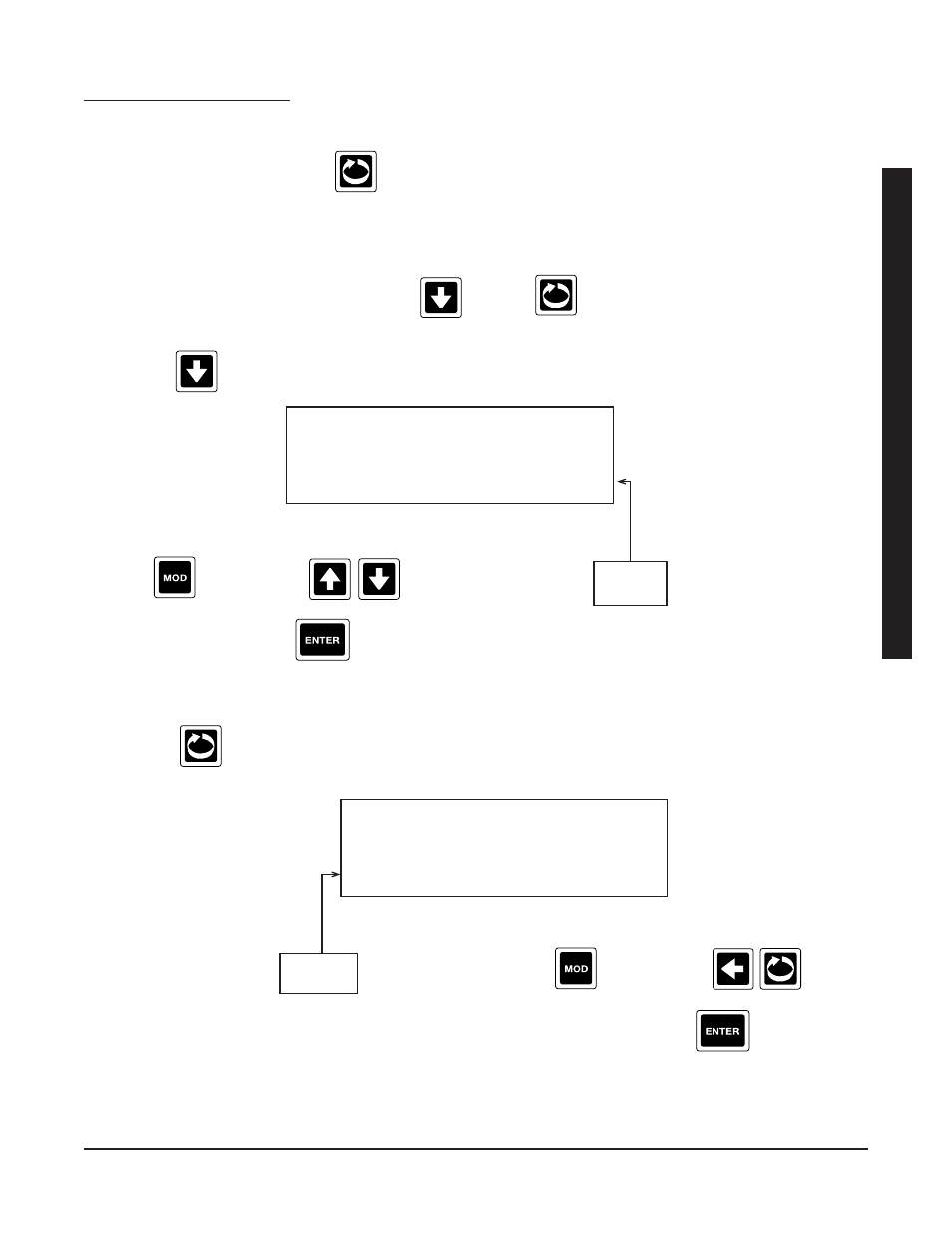 Operator message 1, Omxx copy / initialize no | Anderson Manufacturing AV-9000 User Manual | Page 174 / 321