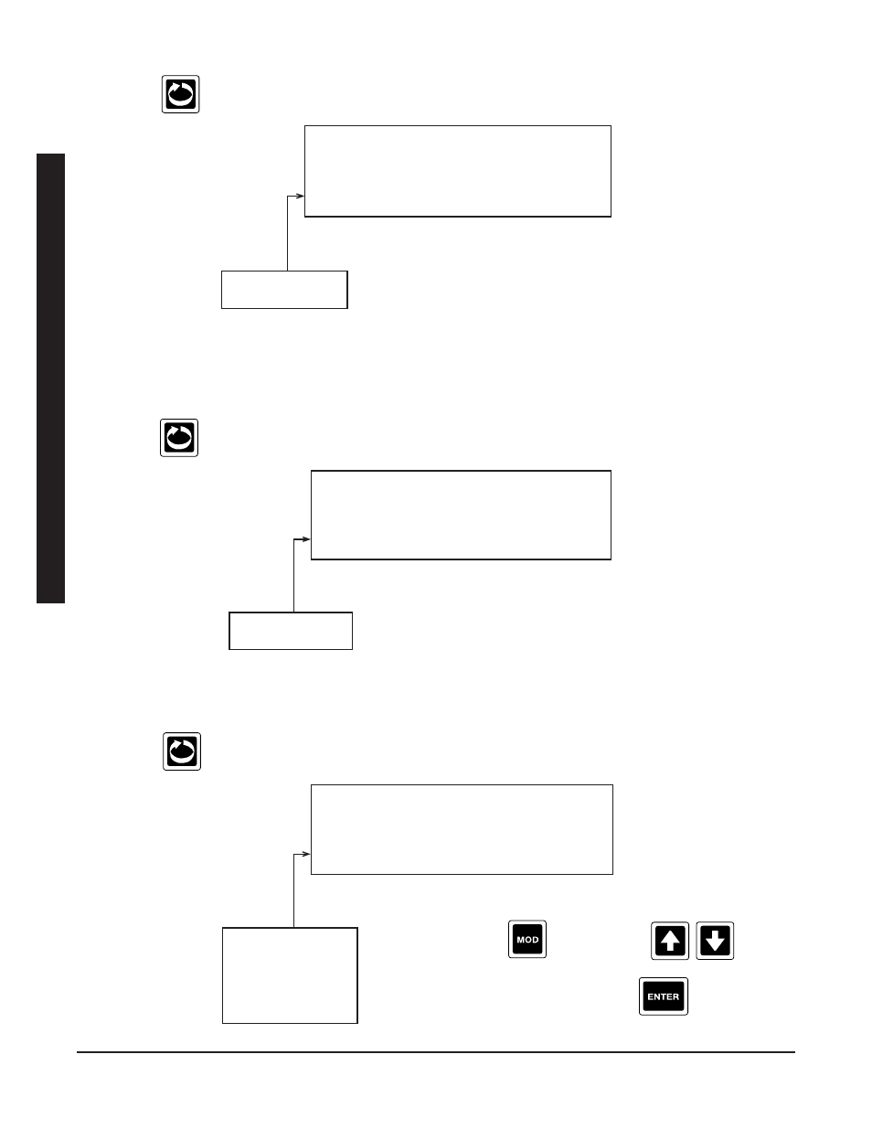 Omxx display mode preempt, Omxx line 2 text, Omxx line 1 text message x | Anderson Manufacturing AV-9000 User Manual | Page 177 / 321