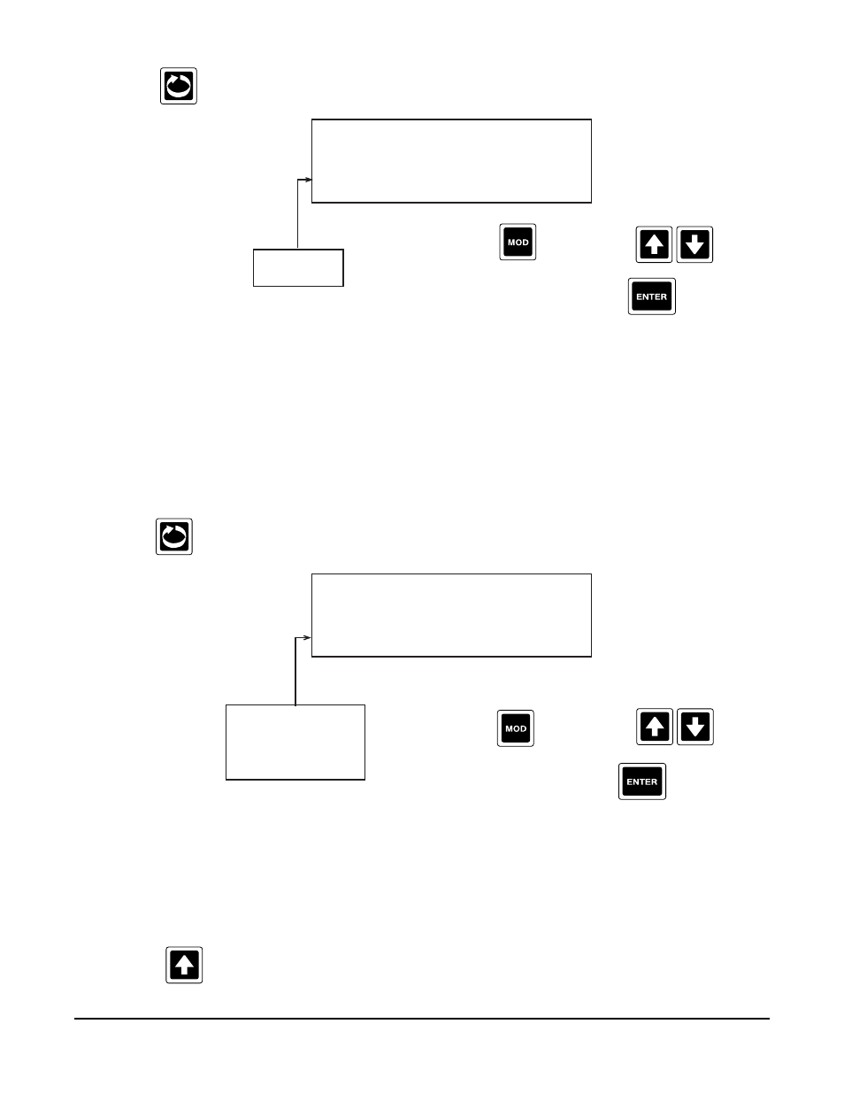 Time display option not displayed, Day of month act. 1 | Anderson Manufacturing AV-9000 User Manual | Page 211 / 321